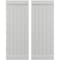 Ekena Millwork Americraft 6-Board Exterior Wood Joined Board-n-Batten Shutters w/ End Batten, ARW103BB621X67STH, PR ARW103BB621X67STH - alternate 1
